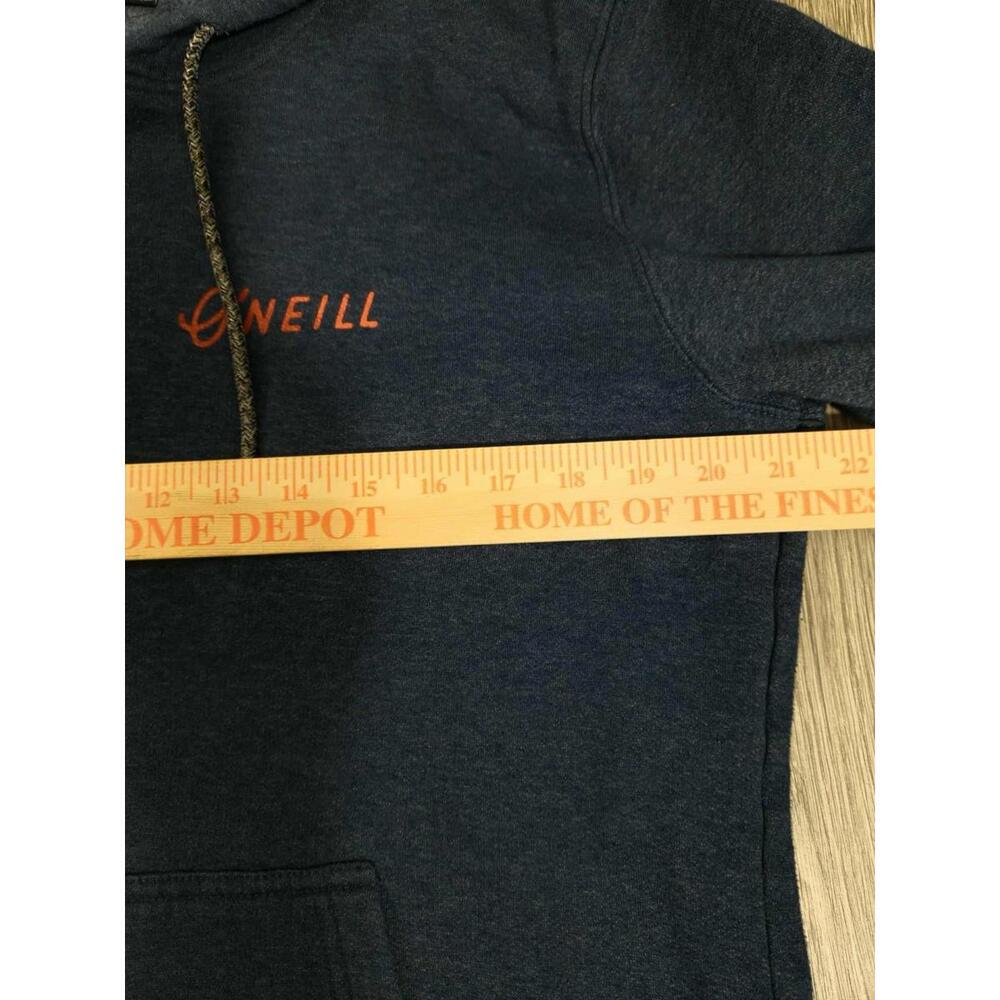 O’Neill Surf Co Palm Tree Graphic Hoodie Blue Pullover Sweatshirt Medium #5 - Picture 3 of 5